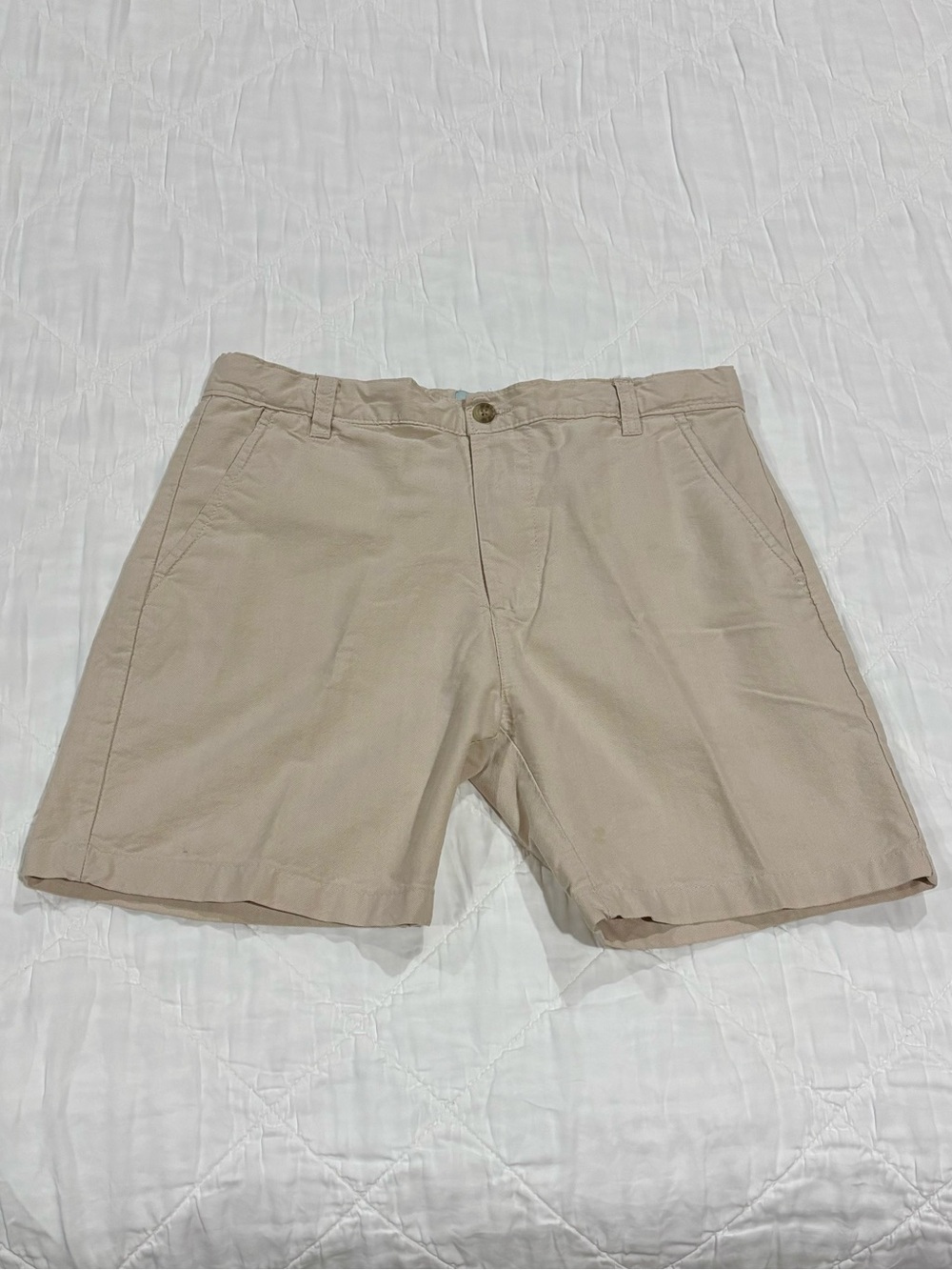 Class Club Boys Flat Front Shorts in Khaki